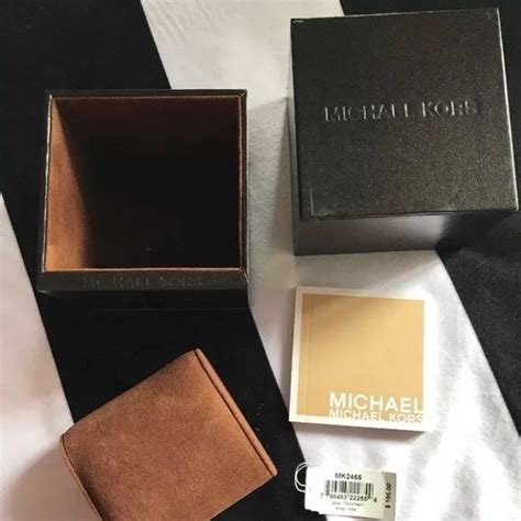 michael kors watch boxes|original michael kors watch box.